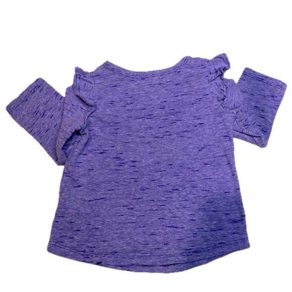 Cat & Jack Girl Shirt Long Sleeve Purple "Super Awesome Friend" Sz 2T - Picture 2 of 7